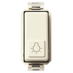 Pulsante 1P NO 10A 250V simbolo luce comando elettrico semplice