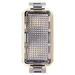 Spia luminosa diffusore bianco per lampada siluro ø 6,3x28 mm o ø 7x31 mm senza lampada