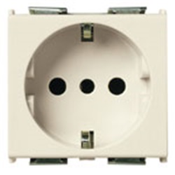 Presa elettrica 2P+T 16A 250V tipo P30 standard italiano moduli speciali