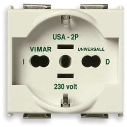 Presa 2P+T 16A universale