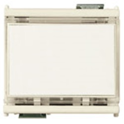 Pulsante targhetta 1P NO 10A 12-24V 