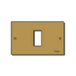 Placca 1M allum. viti bronzo