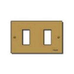 Placca 2M allum. viti bronzo