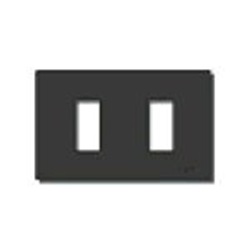 PLACCA 2M ALLUMINIO NERO