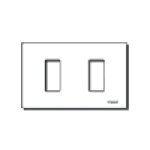 PLACCA 2M RESINA BIANCO