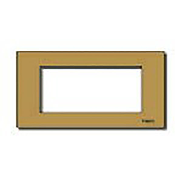 PLACCA 4Msp ALLUMINIO BRONZO