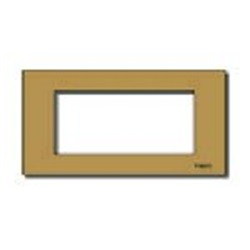 PLACCA 4Msp ALLUMINIO BRONZO