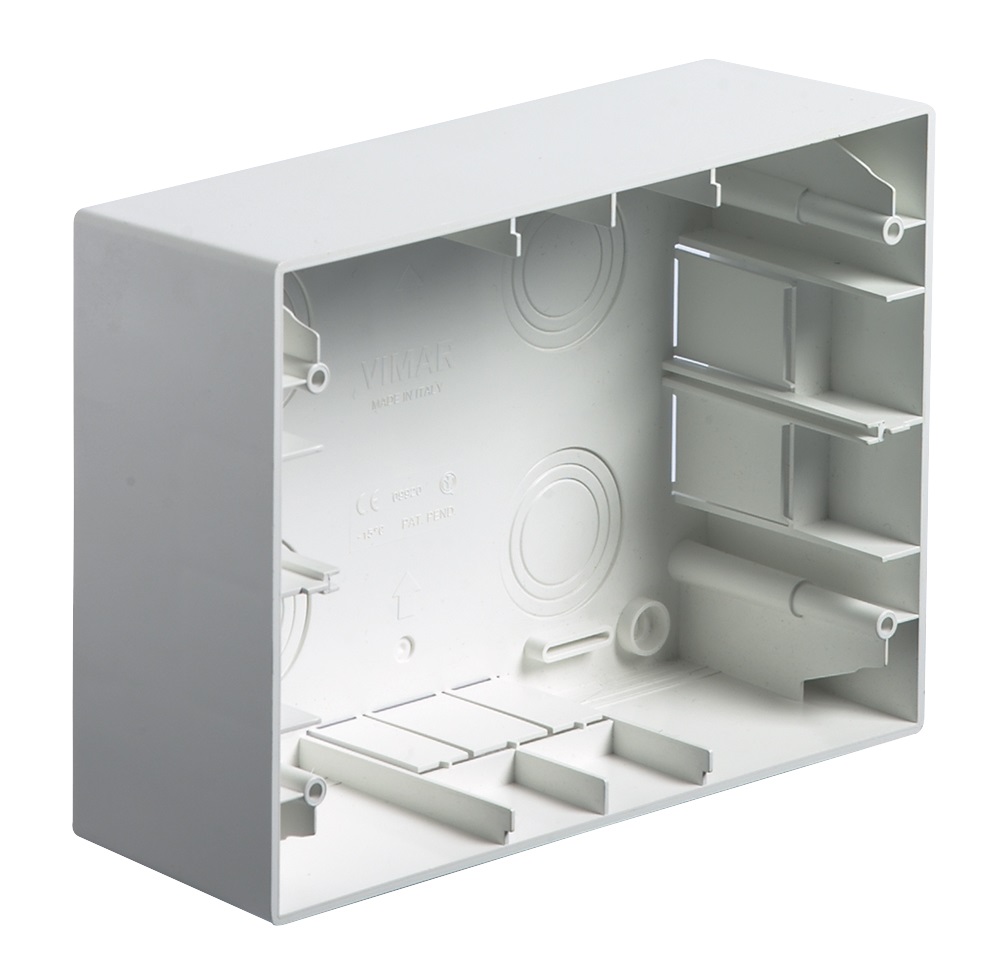 Scatola parete 12-14M bianco 