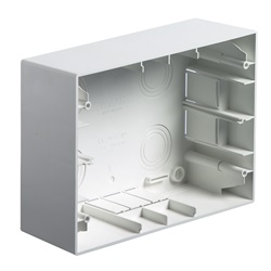 Scatola parete 12-14 moduli bianca per installazione serie Idea Eikon Plana