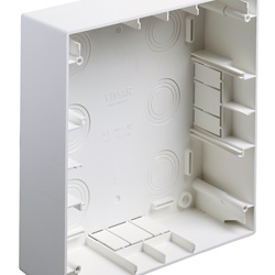 Scatola parete 18-21 moduli bianco per installazione serie Eikon Plana Idea