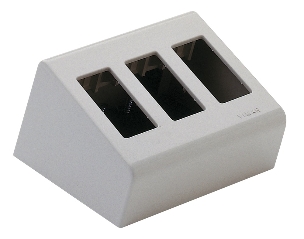 Scatola inclinata tavolo 3M P50mm avorio 