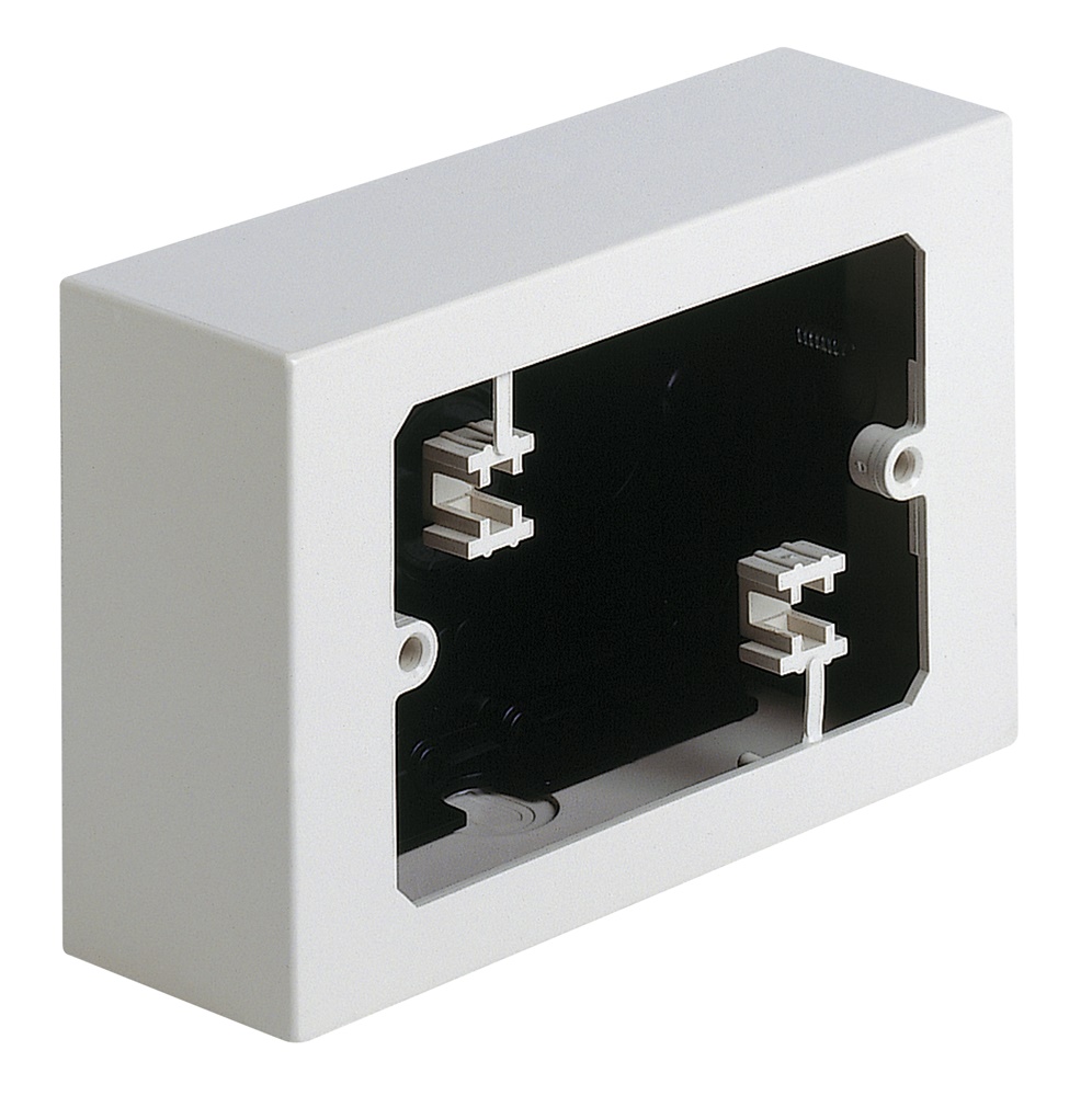 Scatola parete 3 moduli profondità 40 mm avorio per apparecchi 8000 e Linea
