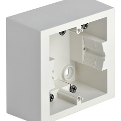 Scatola parete 1-2M P43,5mm avorio 