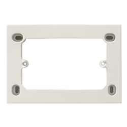 Scatola parete 3 moduli profondità 30 mm bianco Idea per installazione apparecchi Eikon Idea Plana