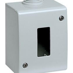 Contenitore da parete IP40 1 modulo 8000 grigio per apparecchi standard