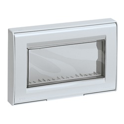 Calotta IP55 4 moduli Idea/8000sp grigio per protezione apparecchiature elettriche