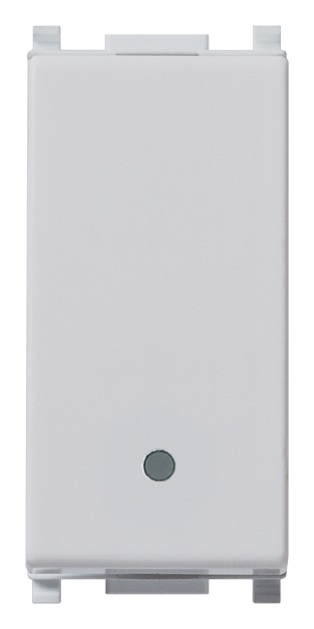 Interruttore 1P 10AX Silver Plana 