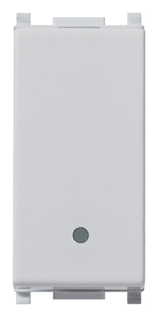 Interruttore 1P 16AX Silver Plana 