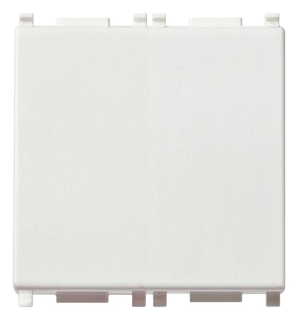 Interruttore 1P 16AX 2 moduli bianco illuminabile per uso domestico e commerciale