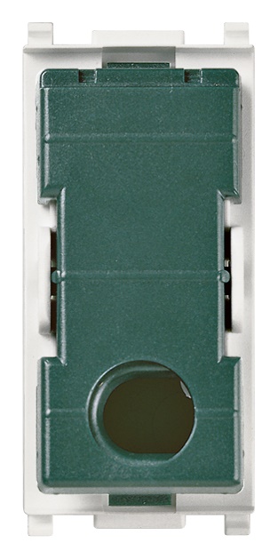 Pulsante 1P NO 10A bianco Plana