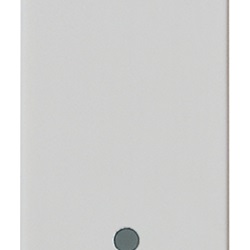 Tasto 1M illuminabile Silver Plana 