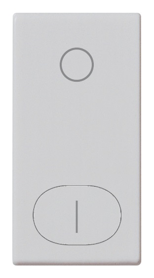 Tasto 1M simbolo O I Silver Plana 