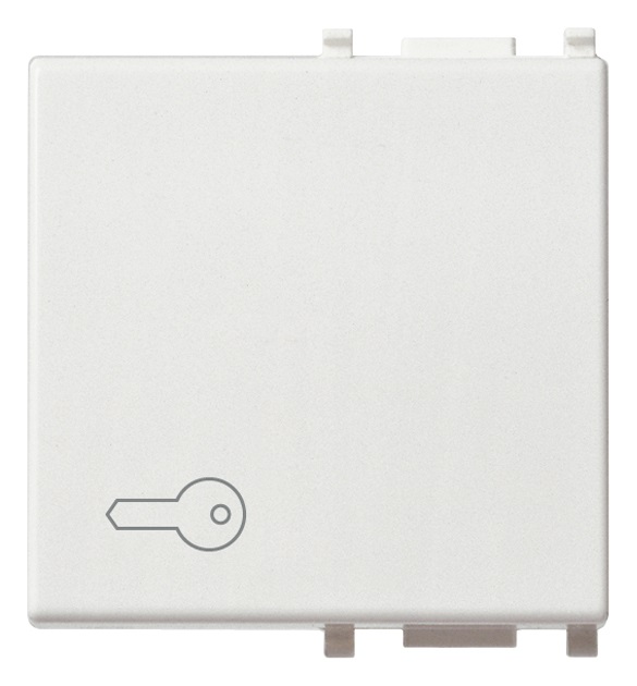 Tasto 2M simbolo chiave bianco Plana 