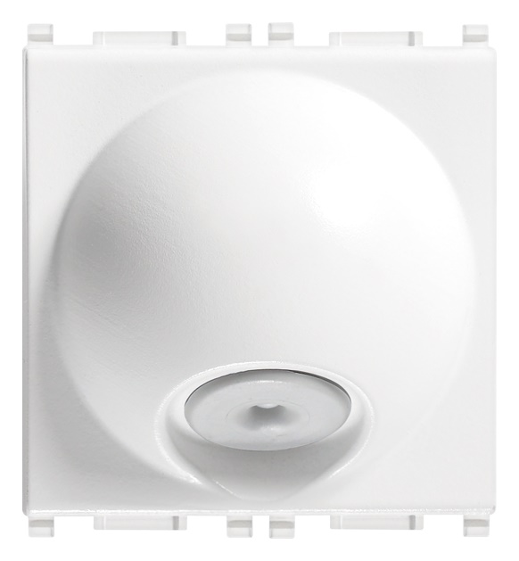 Uscita cavo morsettiera 20A 2P+T 250V bianco 2 moduli