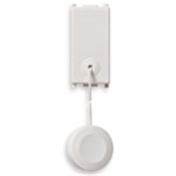 Pulsante 1P NC 10A tirante bianco con cordone 1,5 m per comando elettrico