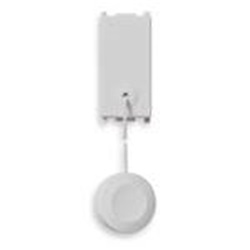 Pulsante 1P NC 10A tirante Silver Plana 