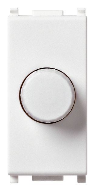 Dimmer 230V 100-500W regolazione potenziometro per lampade incandescenza bianco