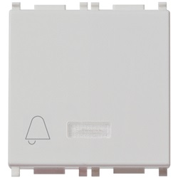 Pulsante SET/RESET Silver Plana 