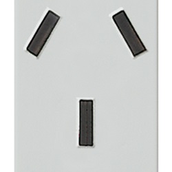 Presa SICURY 2P+T 10A argentino Silver Plana 