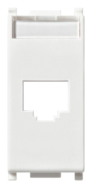 Adattatore RJ45 AMP Avaya bianco Plana 