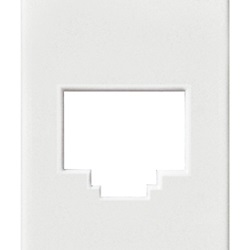 Adattatore RJ45 AMP Avaya bianco Plana 