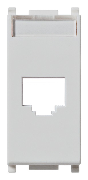 Adattatore RJ45 AMP Avaya Silver Plana 