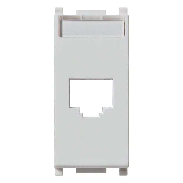 Adattatore RJ45 AMP Avaya Silver Plana 