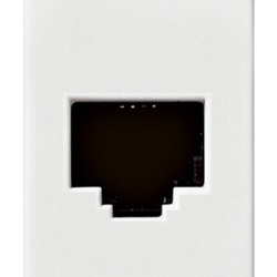 Presa RJ45 Netsafe Cat5e UTP 8 contatti cablaggio universale bianco per rete LAN