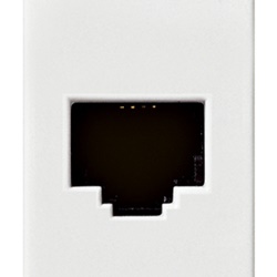 Presa RJ45 Netsafe Cat6 UTP antibatterica con cablaggio universale T568A/B per reti dati
