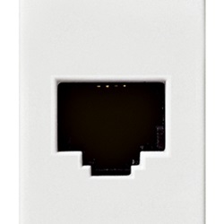 Presa RJ45 Netsafe Cat5e UTP bianco Plana 