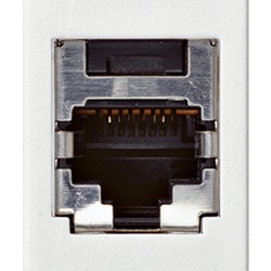 Presa RJ45 Panduit Cat5e FTP schermata cablaggio universale T568A/B bianco