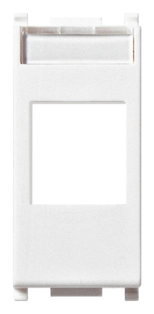 Adattatore RJ45 Infra+ bianco Plana 