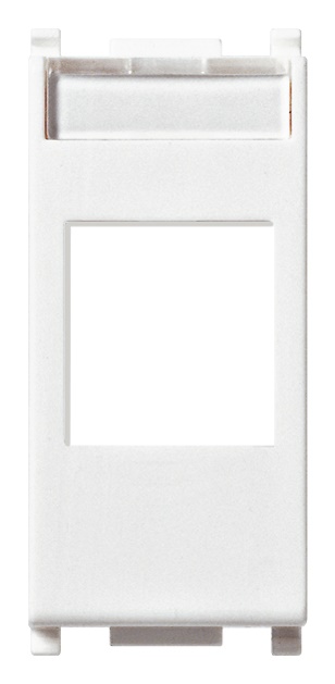 Adattatore RJ45 Infra+ bianco per moduli Cat. 5e e Cat. 6 serie Slim Merlin Gerin