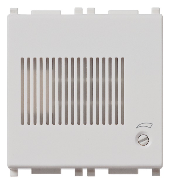 Suoneria elettronica 3 sequenze sonore regolabili 12V Silver 2 moduli