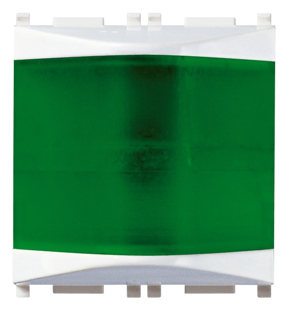 Spia prismatica verde bianco Plana 