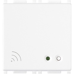 Interfaccia BUS EnOcean bianco 2 moduli automazione domotica