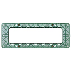 Supporto 7 moduli con viti per scatole elettriche 6/7 moduli