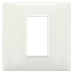 Placca 1M avorio Plana 