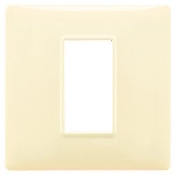 Placca 1M crema