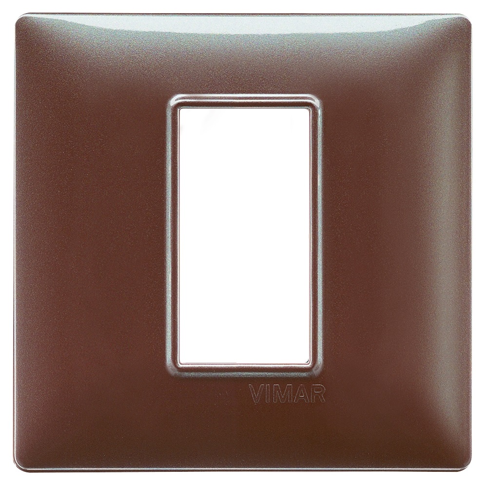 Placca 1M marrone micalizzato